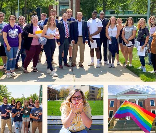 来自UA的Instagram帐户的照片拼贴。